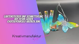 GORGECRAFT – 160-teiliges Set Mit Mini-Schmetterlingen & Libellen Aus Harz Für Basteln, Deko & Feengärten