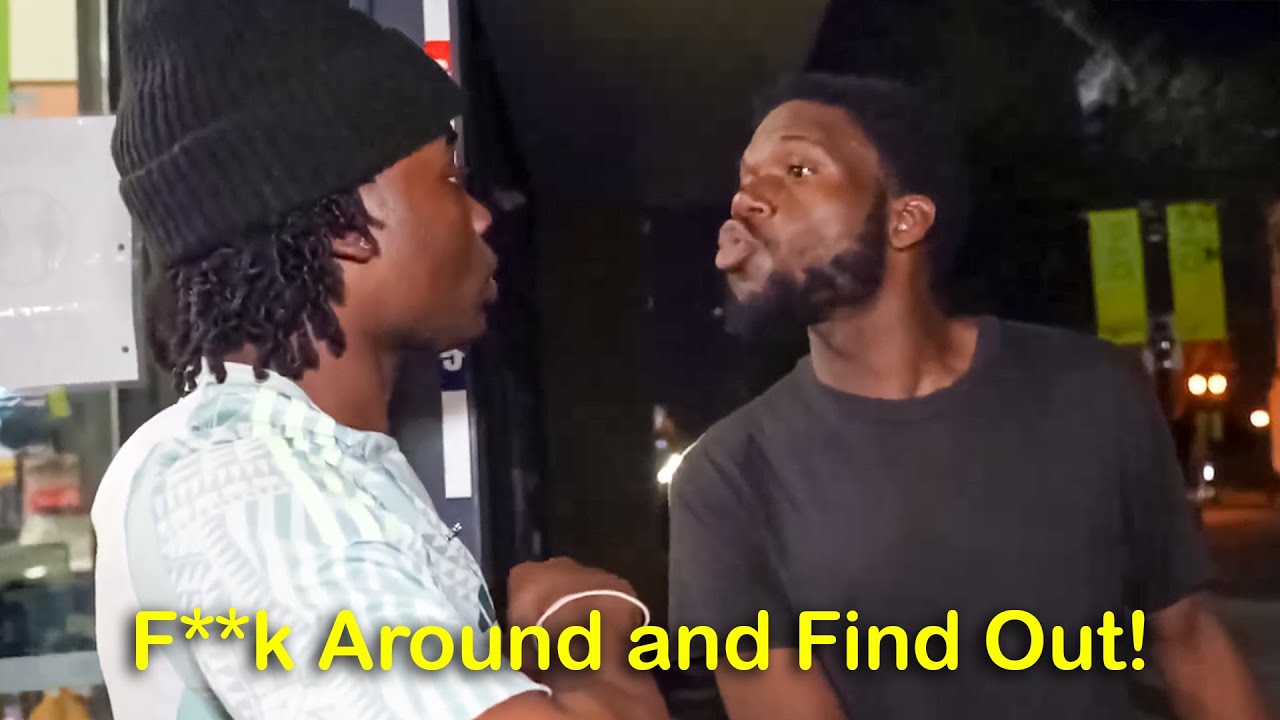 Thug Was Ready to Throw Hands with Anybody!