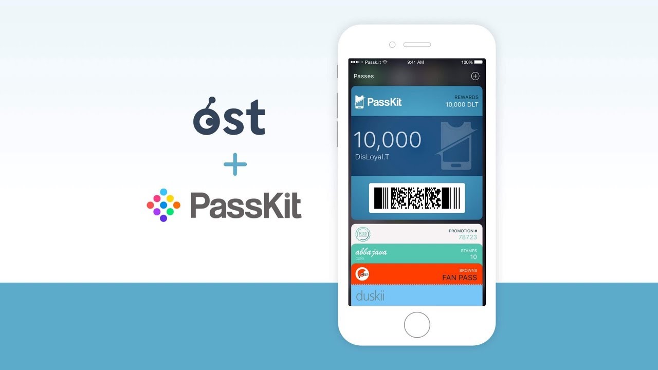 PassKit and OST Announce Partnership to Launch Blockchain-powered Loyalty Token