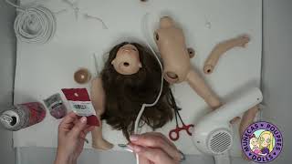 How To Restring A Magic Attic Doll