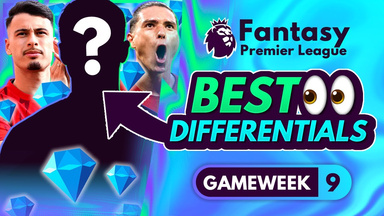 FPL GW9 BEST DIFFERENTIALS! | Low Owned % Players Transfer Tips | Gameweek 9 Fantasy Premier League