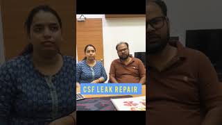 CSF LEAK REPAIR - 3 WEEKS AFTER THE SURGERY. #csf