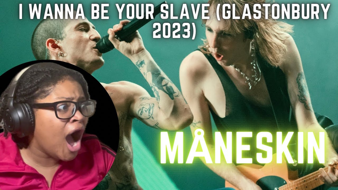 Måneskin- I wanna be your slave (Glastonbury 2023) Reaction! #maneskin #måneskin #glastonbury