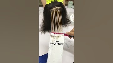 Lược gạt bã thuốc nhuộm thuốc uốn, duỗi ép tóc