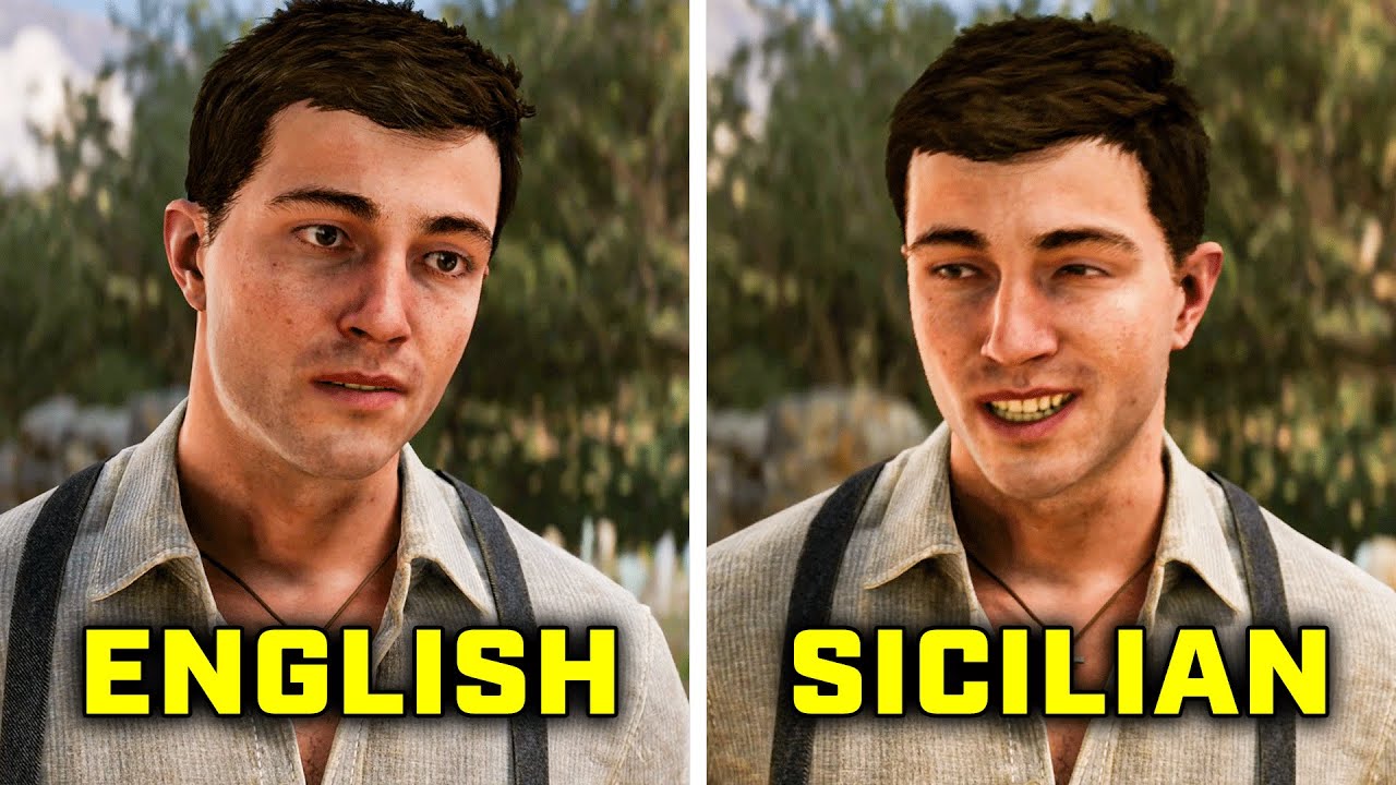 Mafia: The Old Country - English vs Authentic Sicilian Voice Comparison