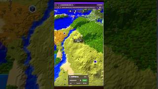 Shows you an entire Minecraft world on a 3D map #minecraft #map #mapping