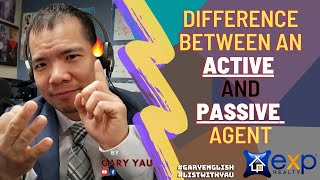 Difference between ACTIVE and PASSIVE agent.