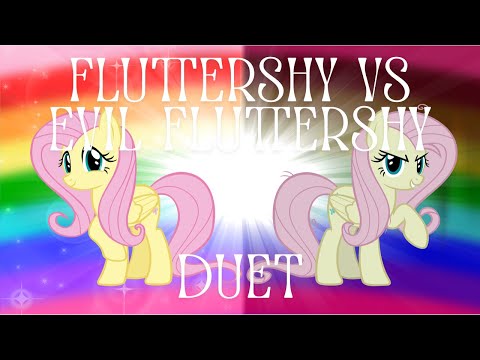 War On Kindness - Fluttershy VS Evil Fluttershy Duet (“My Little Pony”)