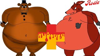 Fat Old Freddy Fat Foxy ??? Fnaf Amimation