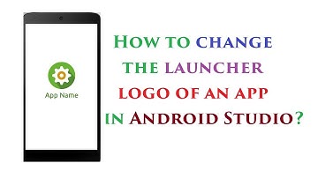 How to change the launcher logo of an app in Android Studio?