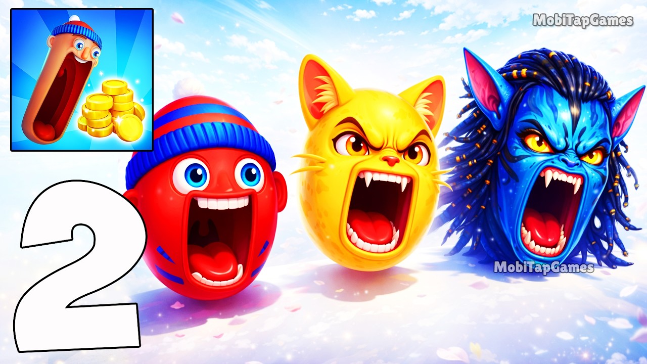 🎮 Hopping Heads Scream & Shout – Crazy Scream Jumping Gameplay Part 2 (iOS, Android)