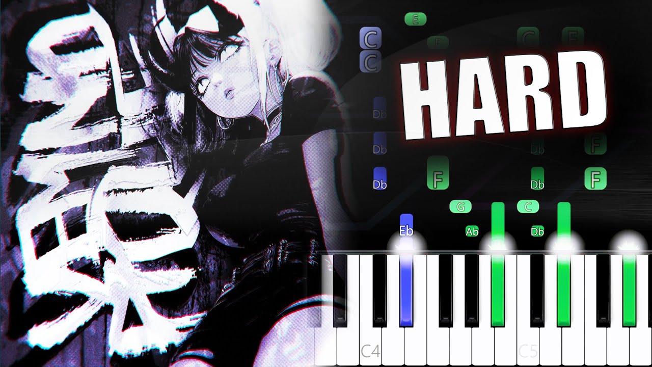 VEM NO PIQUE ▶ HARD Piano Tutorial