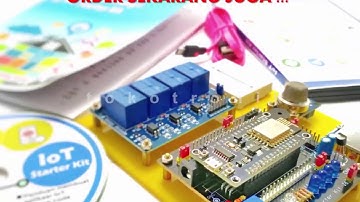 Membuat Project arduino IoT Dengan Starter Kit IoT (Internet of things) by Tokotronik_jogja