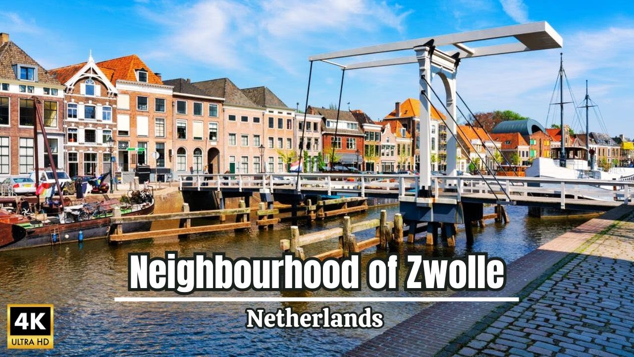 E-Bike Ride: The Neighborhood of Zwolle, Netherlands Part 2 | Zwolle Street Vlog