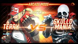 FIGHTING EX LAYER: TERRY VS SKULLO MANIA  #snk