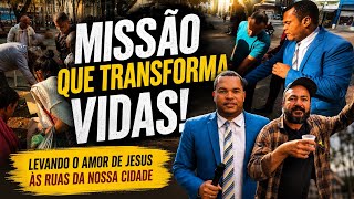 praça da sé com Moradores de Rua Pastor Vanderson Trovão 