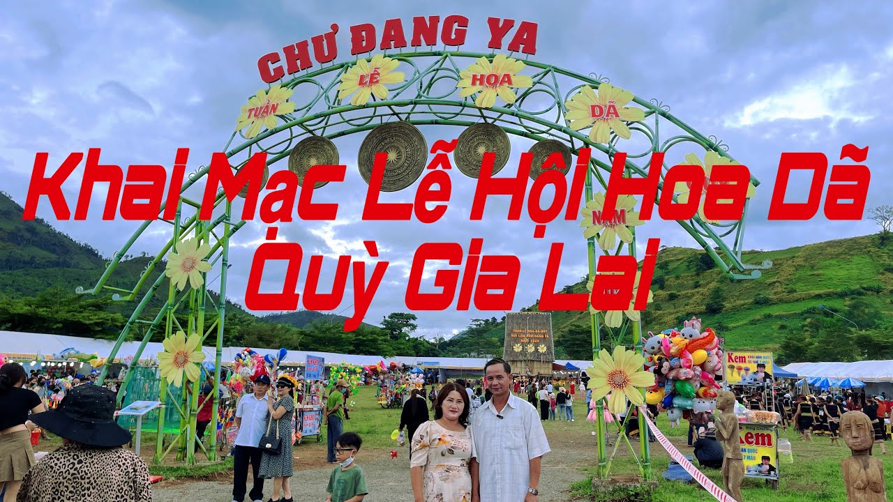 Khai Mạc Lễ Hội Hoa Dã Quỳ-Núi Lửa Chư Đăng Ya