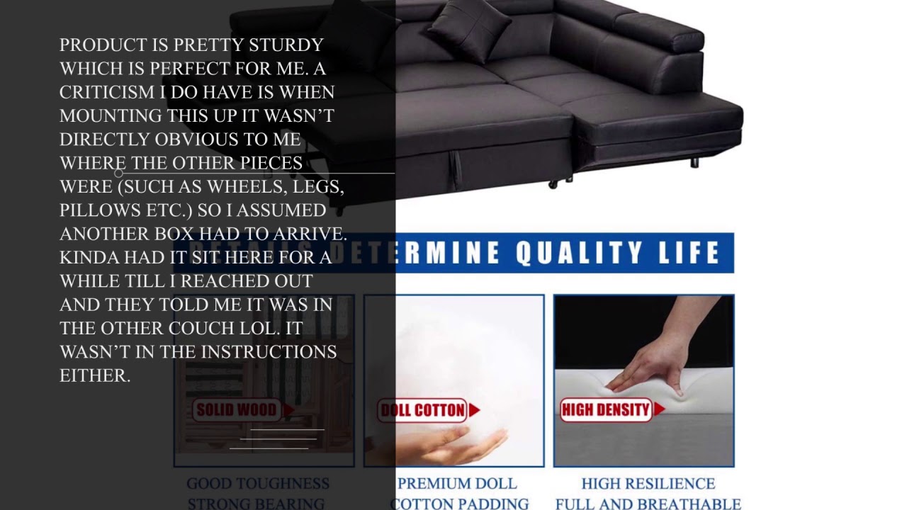 FDW Sofa Sectional Sofa Bed futon Sofa Bed Sofa for Living Room Couches and Sofas Sleeper YouTube