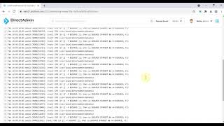 DirectAdmin Log Viewer