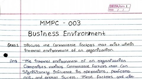 MMPC 003 solved assignment 2023-2024 | MMPC  003 ignou solved assignment 2023-2024 | MBA | ignou