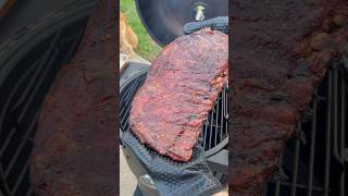 Direct Heat Spare Ribs with Mop Sauce #BigKillerBBQ #ribs #pork #bbq