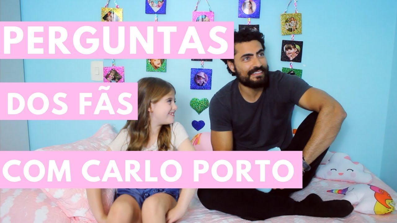 RESPONDENDO PERGUNTAS DOS FÃS COM CARLO PORTO 😜
