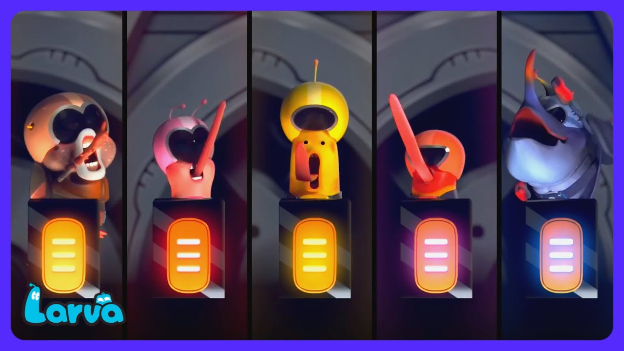 Larva - Kampf der Roboter! | Kinderfilme | WildBrain Geisterhaus