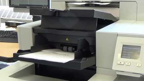 Kodak i5850 Scanner Intelligent Document Protection Feature