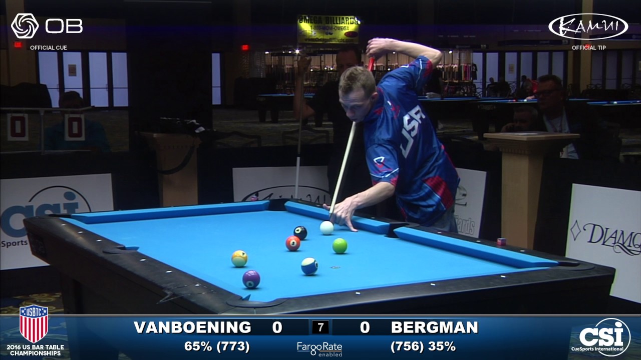 USBTC 10-Ball: Shane Van Boening vs Justin Bergman
