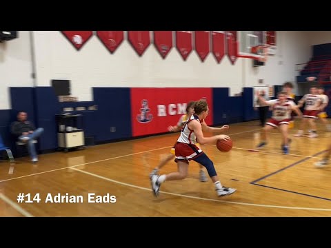RCMS 8th Grade Lakers vs McCreary County Middle School Boys Basketball Highlights