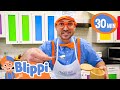 Learn to Cook With Chef Blippi! | BEST OF BLIPPI! | Learn Colors and Science with Blippi!
