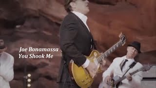 Joe Bonamassa ~ You Shook Me ~ 2014 ~ Live Video, At Red Rocks