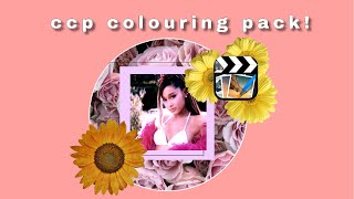 Celebrity Cute cut pro colouring pack! Cc/Ccp Profile