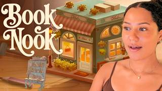 the coziest book nook building game📖🕯️trying the Book Nook demo screenshot 3