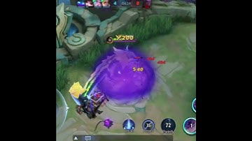 Yu Zhong focus on one Target #shorts #mobilelegends #yuzhong