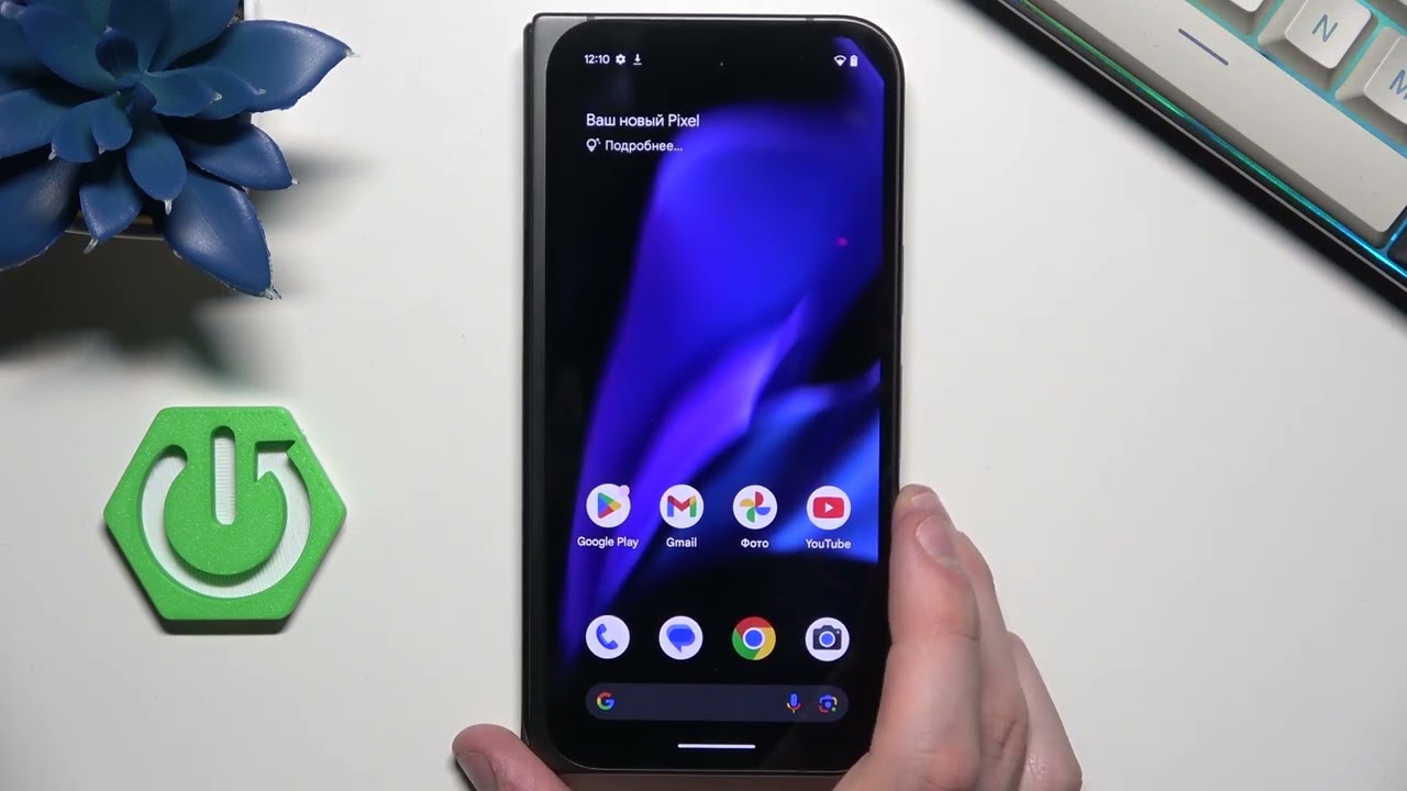 Как вставить SIM-карту в GOOGLE Pixel 9 Pro Fold | Пошаговое руководство