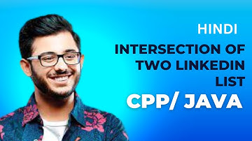 #Intersection of Two Linked Lists in Hindi | #gfg #leetcode #linkedlist