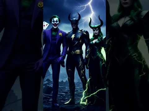 When Super villain  are more powerful with Their Hybrid Version #aigenerated #supervillain