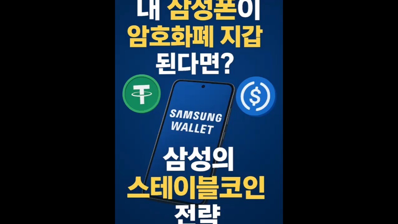 내 삼성폰이 암호화폐 지갑이 된다면? 삼성이 그리는 디지털 머니 혁명 #삼성전자 #스테이블코인 #코인베이스 - YouTube