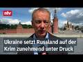 Munz: "Das ist seit Kriegsbeginn nicht mehr passiert" - Russlands Probleme auf der Krim