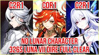 325s Luna VII Dire Clear! Stygian Onslaught - No Lunar Character ft. Skirk Mavuika & Arlecchino