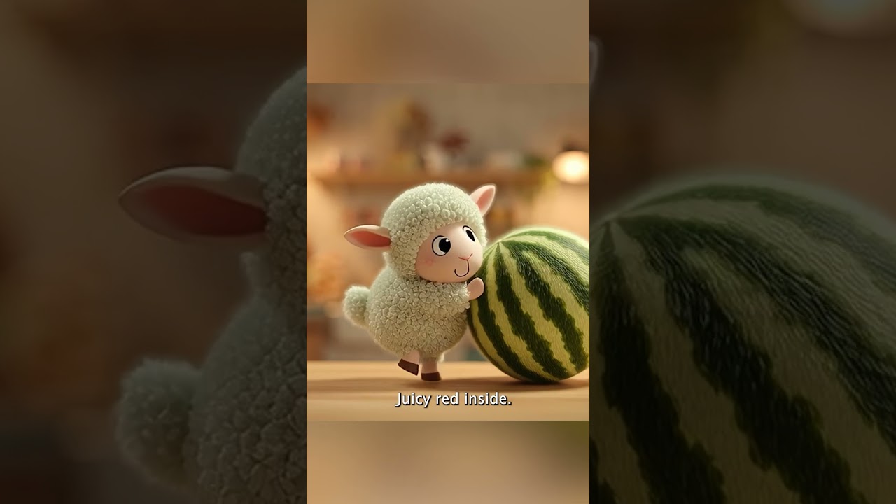 Lulu the Little Lamb 🍎 Fruity Kitchen Song | Fun Nursery Rhyme for Kids 