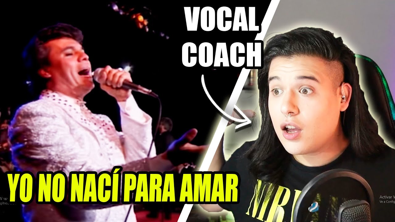 JUAN GABRIEL - YO NO NACÍ PARA AMAR | Vocal Coach ARGENTINO | Reacción | Ema Arias