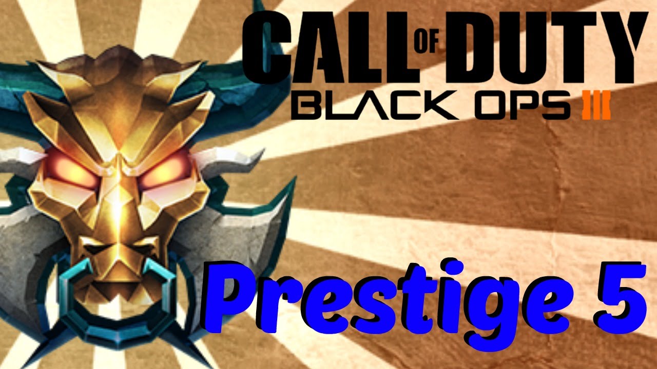 PRESTIGE 5! Call of Duty Black Ops 3 Multiplayer Stats and Progression