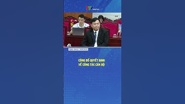 Công bố Quyết định của Ban Thường vụ Tỉnh ủy về công tác cán bộ