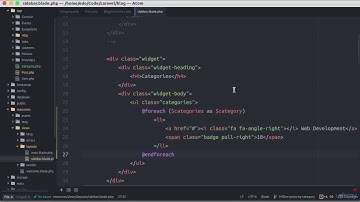 Laravel Wordpress Clone Blog + 017 Filter the posts by category   Part 1