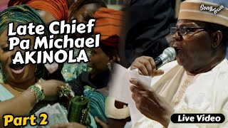 Part 2 - Sir Ebenezer Obey's Elegant Performance For Late Chief Michael Akinola