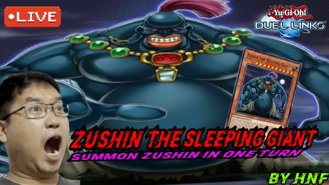 Live 27/6/68 Zushin The Sleeping Giant By HNF(Yu-Gi-Oh! Duel links