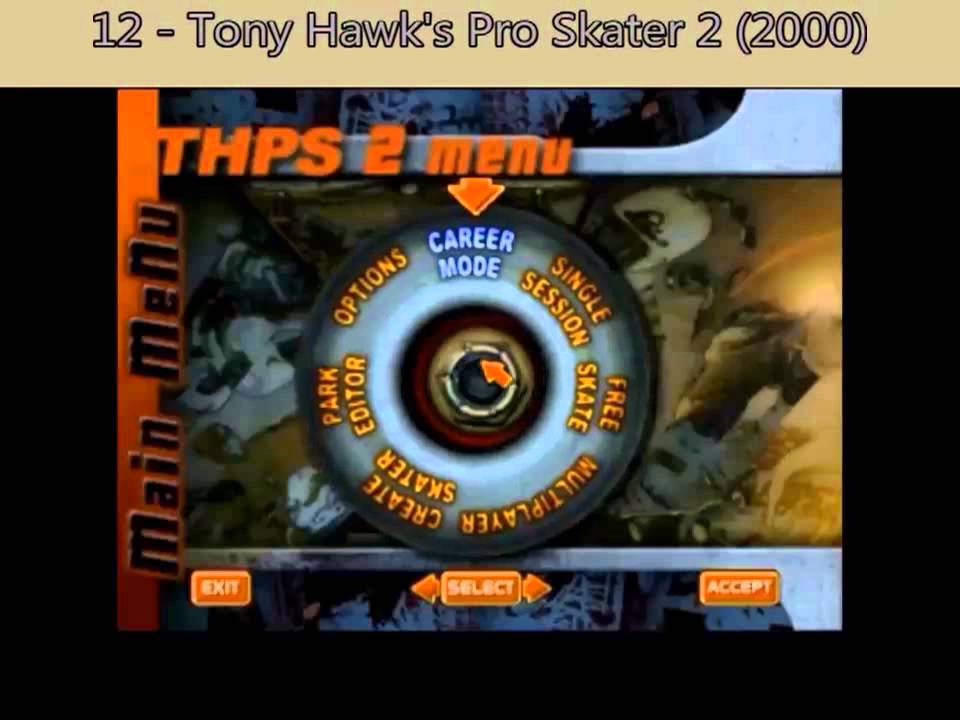 Evolution Of Skateboard Games 1986/2012 (parte 2) YouTube