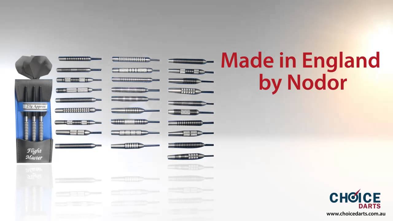 Flightmaster 80% Tungsten Darts   16 to 30gm